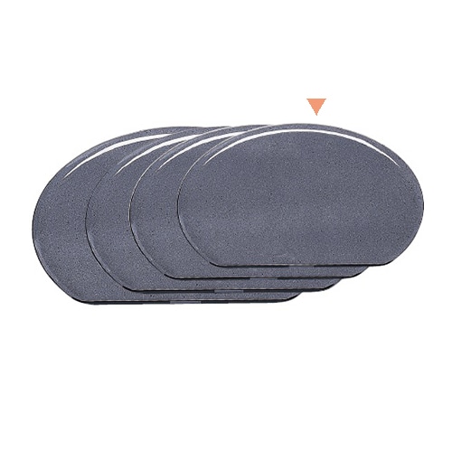 若泉漆器 錦半月盆　御影塗　　尺2寸 ノンスリップ加工 1-84-1 1個（ご注文単位1個）【直送品】