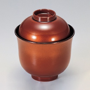 若泉漆器 姫小吸椀　白壇S・H塗  1-152-4 1個（ご注文単位1個）【直送品】