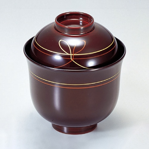 若泉漆器 姫小吸椀　溜結び　本漆塗　手描蒔絵  1-194-4 1個（ご注文単位1個）【直送品】