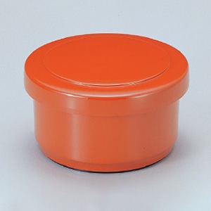 若泉漆器 保温飯器　朱　2人用　ヘラ付  1-231-5 1個（ご注文単位1個）【直送品】