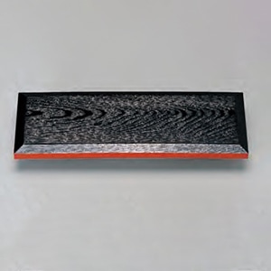 若泉漆器 大寿弁当　蓋　黒渕朱  1-376-7 1個（ご注文単位1個）【直送品】