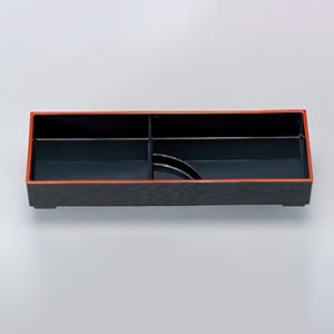 若泉漆器 大寿弁当　身タレ付　黒天朱  1-376-9 1個（ご注文単位1個）【直送品】