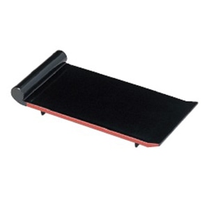 若泉漆器 利久盛台　黒渕朱底黒塗 小 1-499-7 1個（ご注文単位1個）【直送品】