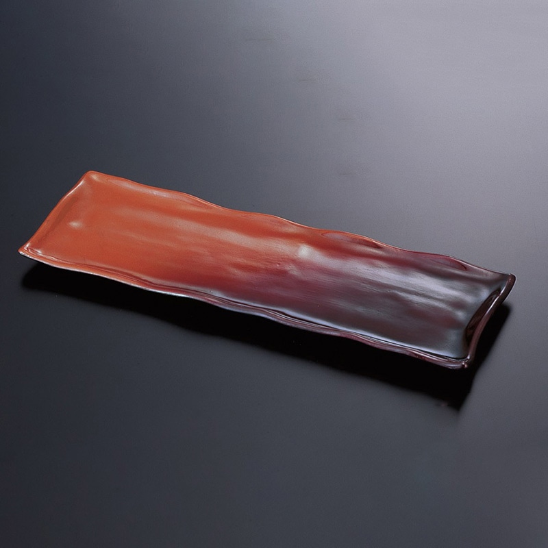 若泉漆器 尺2寸雄山盛器　曙  1-609-3 1個（ご注文単位1個）【直送品】