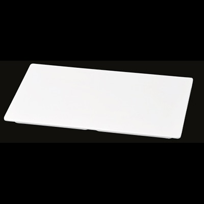 若泉漆器 長角平型プレート　白　52cm　　DS-6577  J-101-78 1個（ご注文単位1個）【直送品】