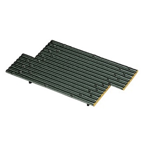 若泉漆器 イカダ盛器 グリーン 小 1-697-7 1個(ご注文単位1個)【直送品】