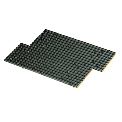 若泉漆器 イカダ盛器 グリーン 大 1-697-10 1個(ご注文単位1個)【直送品】