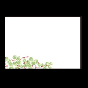 若泉漆器 尺3寸長手 テーブルマット 樹の実 9月~10月 B-19-63 100枚/束(ご注文単位1束)【直送品】