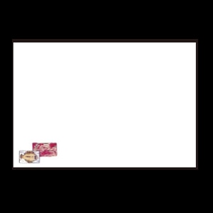 若泉漆器 尺3寸長手 テーブルマット ひらめ 12月～3月 B-19-97 100枚/束（ご注文単位1束）【直送品】