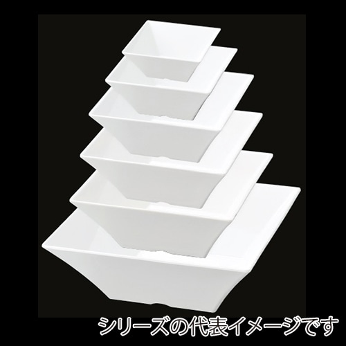 若泉漆器 深型盛鉢 白 22cm DS-5812-1 特小 J-101-16 1個(ご注文単位1個)【直送品】