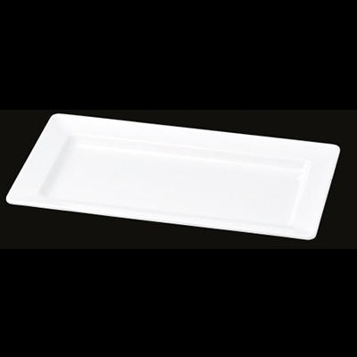 若泉漆器 長角鉢　白　50cm　DS-5799 中 J-101-44 1個（ご注文単位1個）【直送品】