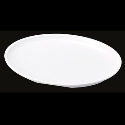 若泉漆器 小判盛鉢　白　45cm　DS-5763 大 J-101-49 1個（ご注文単位1個）【直送品】