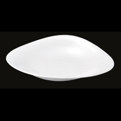 若泉漆器 菱形プレート　白　40cm　DS-5879 大 J-101-63 1個（ご注文単位1個）【直送品】