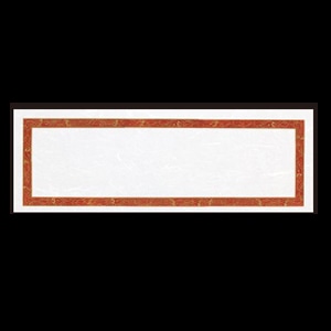 若泉漆器 箸置マット 青海波  B-21-2 100枚/束（ご注文単位1束）【直送品】