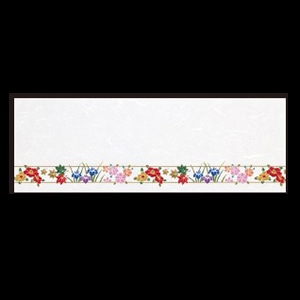 若泉漆器 箸置マット 花帯  B-20-95 100枚/束（ご注文単位1束）【直送品】