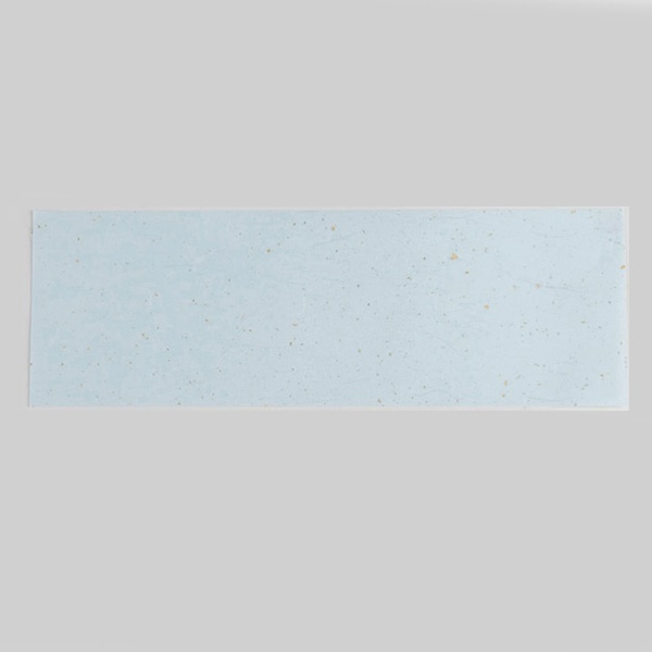 若泉漆器 箸置マット 金銀振り 水色  B-20-85 100枚/束（ご注文単位1束）【直送品】