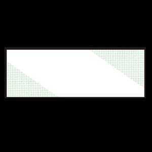 若泉漆器 箸置マット 七宝紋  B-20-48 100枚/束（ご注文単位1束）【直送品】