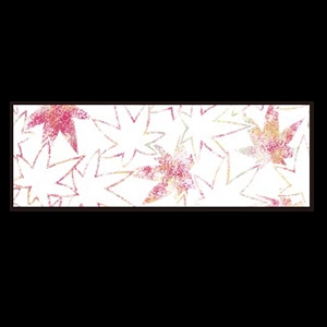 若泉漆器 箸置マット 新紅葉  B-22-92 100枚/束（ご注文単位1束）【直送品】