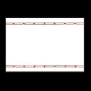 若泉漆器 尺3寸長手 テーブルマット デコ  B-26-22 100枚/束（ご注文単位1束）【直送品】