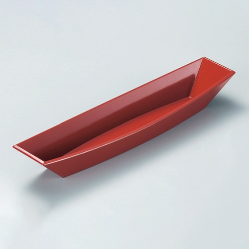 若泉漆器 渡らせ盛器　総本朱塗  M-16-13 1個（ご注文単位1個）【直送品】