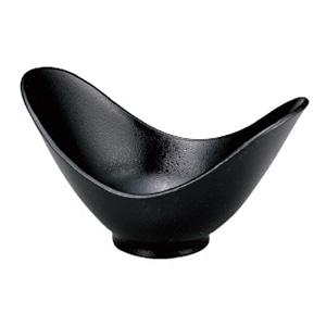 若泉漆器 優山鉢　黒石目ハード塗  M-16-81 1個（ご注文単位1個）【直送品】