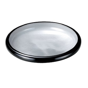 若泉漆器 9寸飛鳥鉢　黒内銀雲流  M-16-32 1個（ご注文単位1個）【直送品】