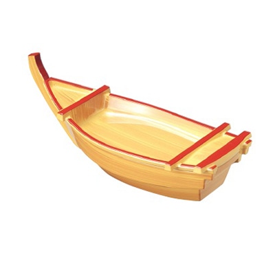 若泉漆器 1人用越前舟　白木　本体・スノ子  M-15-65 1個（ご注文単位1個）【直送品】