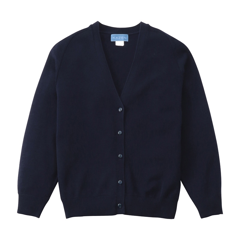 レディスカーディガン 219-91 ネイビー 4L 1個(ご注文単位1個)【直送品】