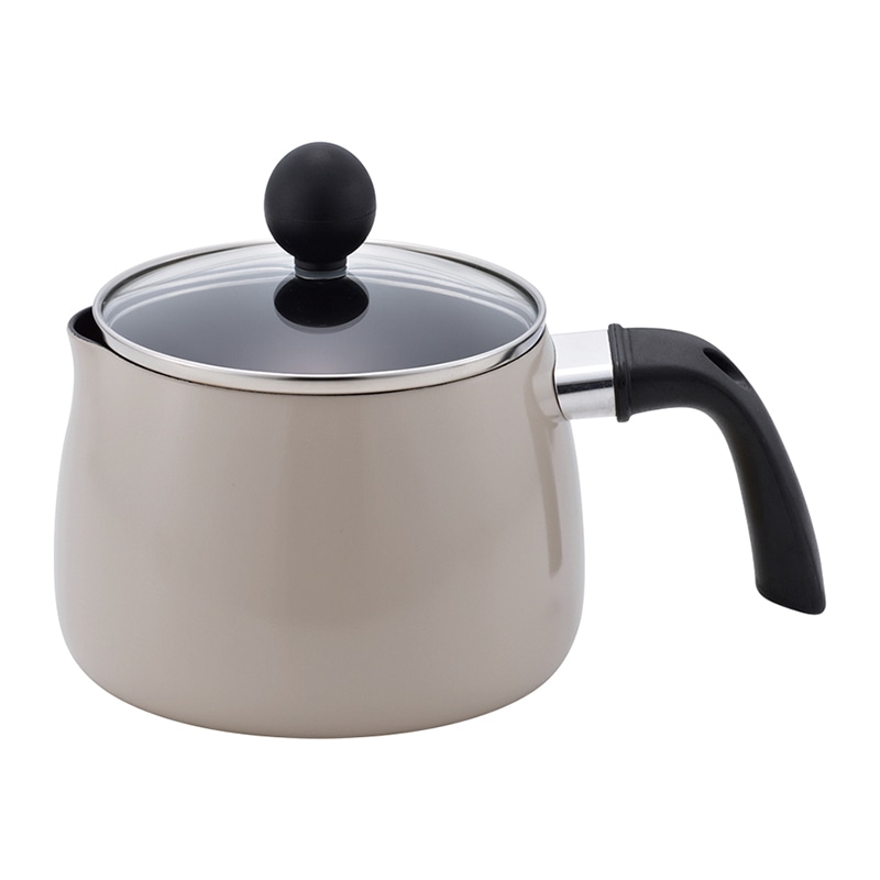 F&Dマーケティング チャームキッチン マルチポット IH対応 16cm グレー FDR-331 1個(ご注文単位1個)【直送品】