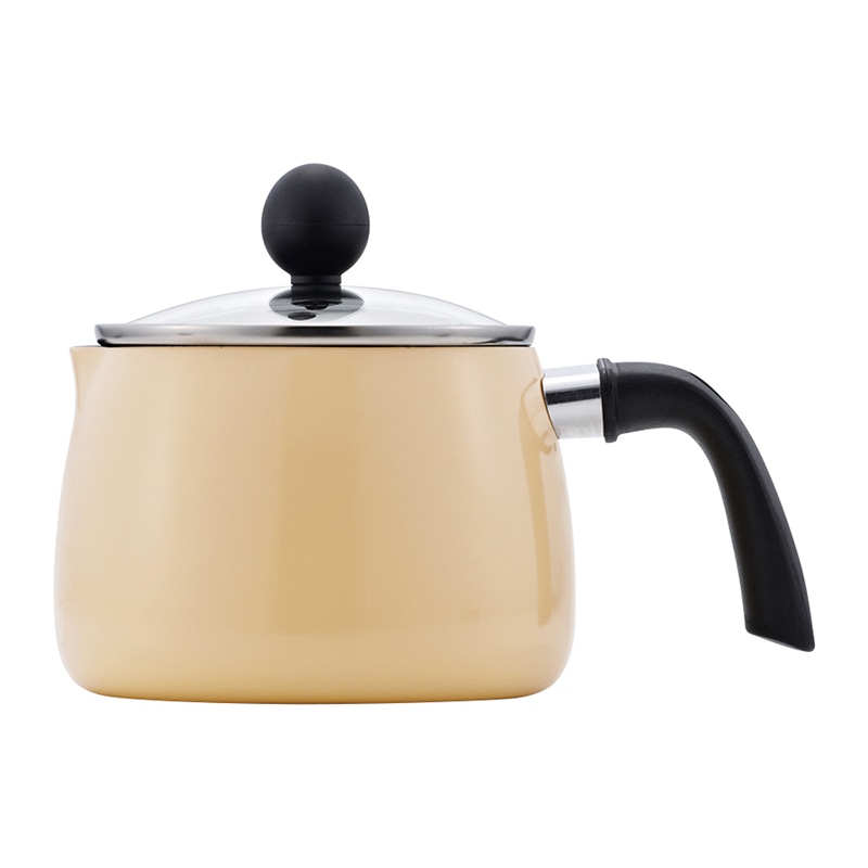 F&Dマーケティング チャームキッチン マルチポット IH対応 16cm ベージュ FDR-332 1個（ご注文単位1個）【直送品】