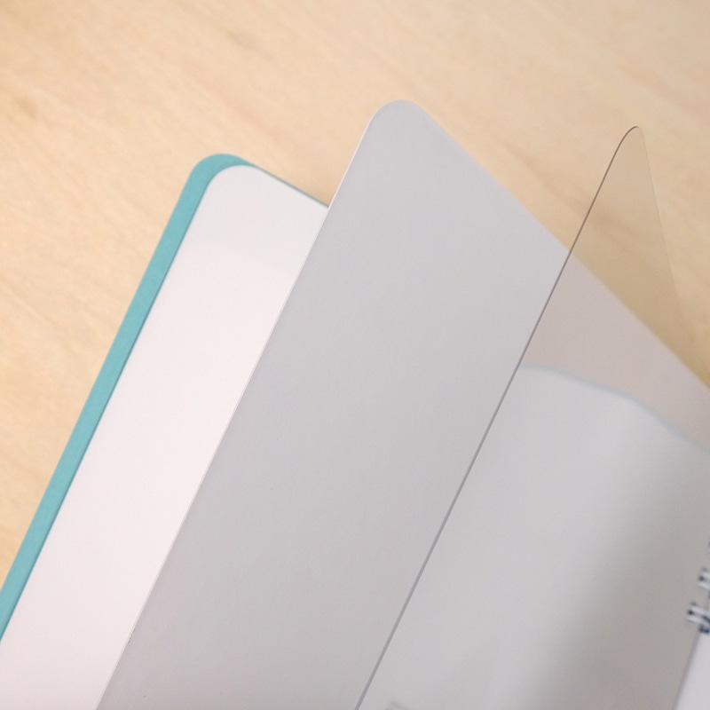 欧文印刷 ノート型ホワイトボード nu board スクエア あさぎ NGSQ02AS06 1冊(ご注文単位1冊)【直送品】