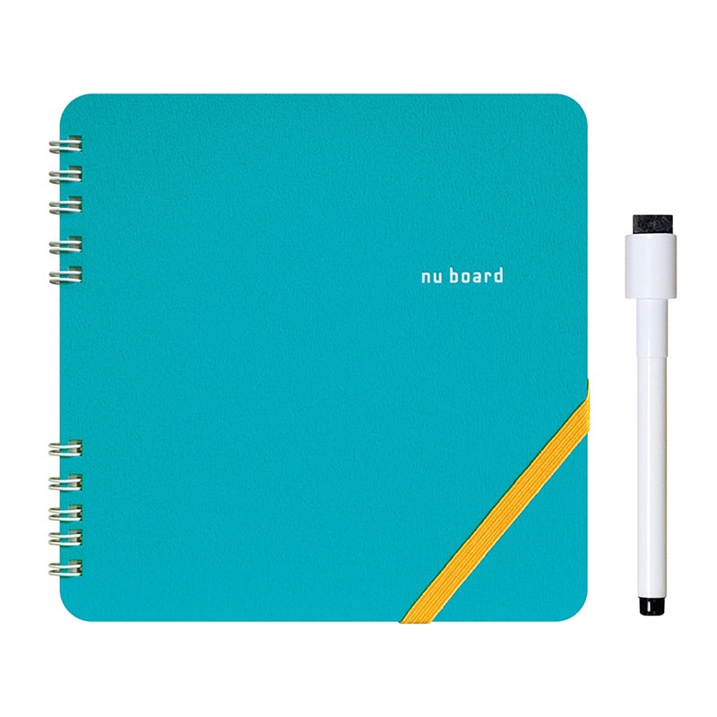 欧文印刷 nu board square ブルーグリーン NGSQ03BG06 1冊（ご注文単位1冊）【直送品】