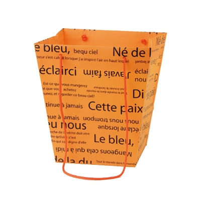 マッセ ポットバッグ M　オレンジ R-65 1個（ご注文単位10個）【直送品】