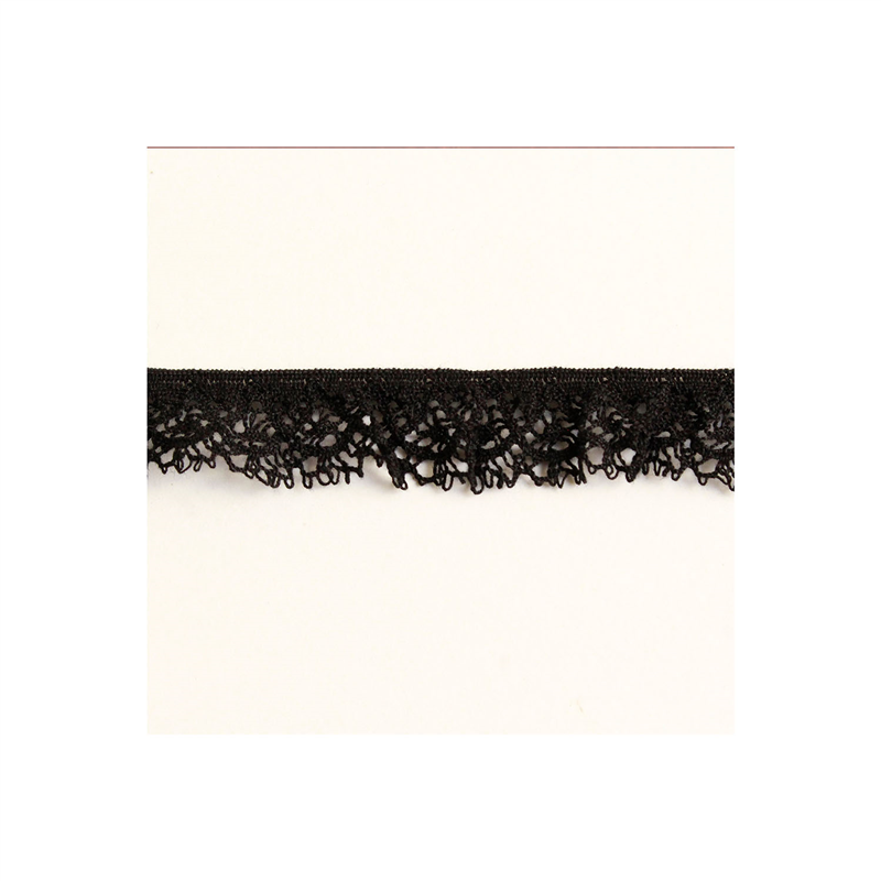 一井商店 トーションレース 幅20mm 10m巻 黒 TL7502-09 1巻(ご注文単位1巻)【直送品】