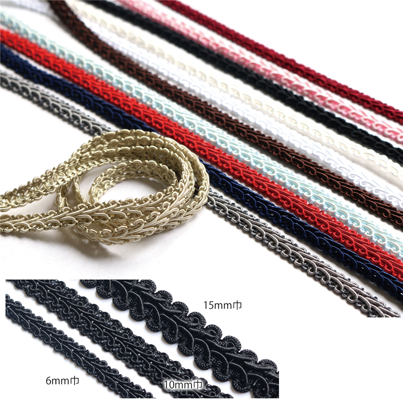 一井商店 アンティーク調ブレード エンジ 幅6mm 50m巻 BR1300-27 1巻(ご注文単位1巻)【直送品】