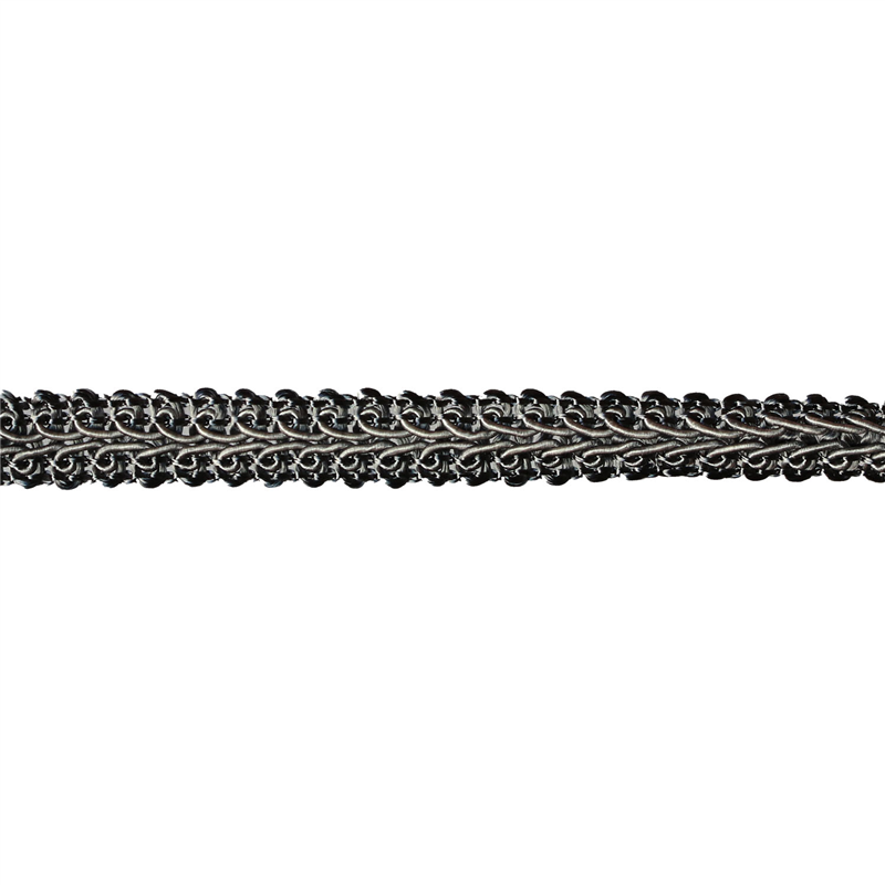 一井商店 アンティーク調ブレード グレー 幅10mm 50m巻 BR1500-05 1巻(ご注文単位1巻)【直送品】