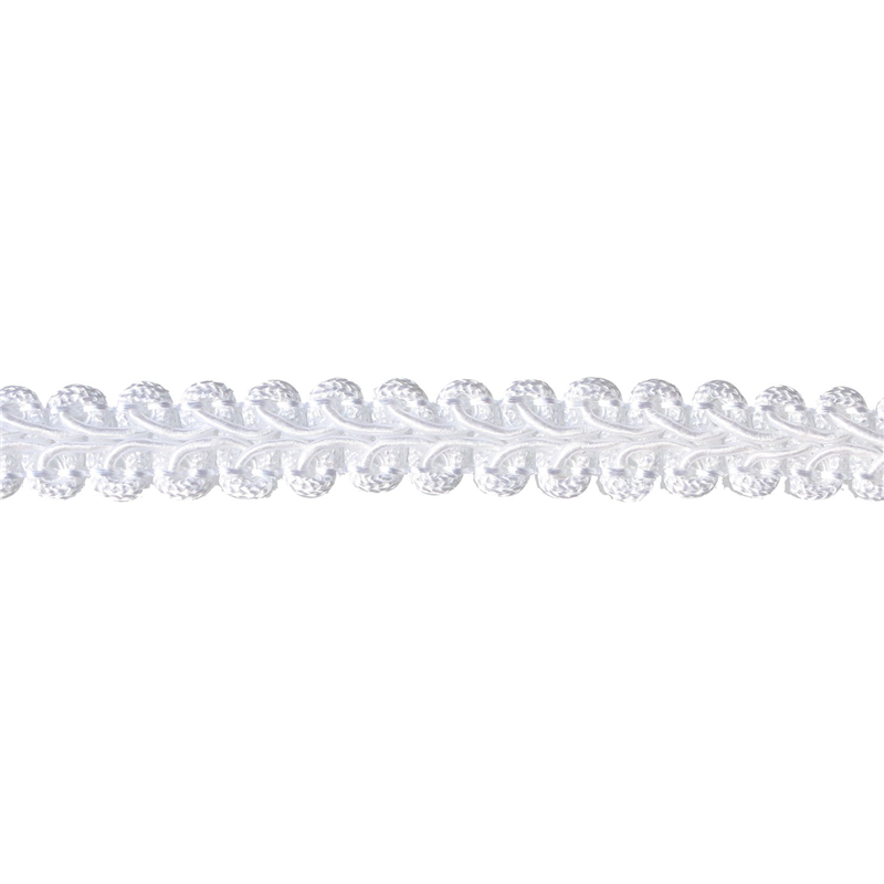 一井商店 アンティーク調ブレード 白 幅15mm 30m巻 BR2500-0 1巻(ご注文単位1巻)【直送品】