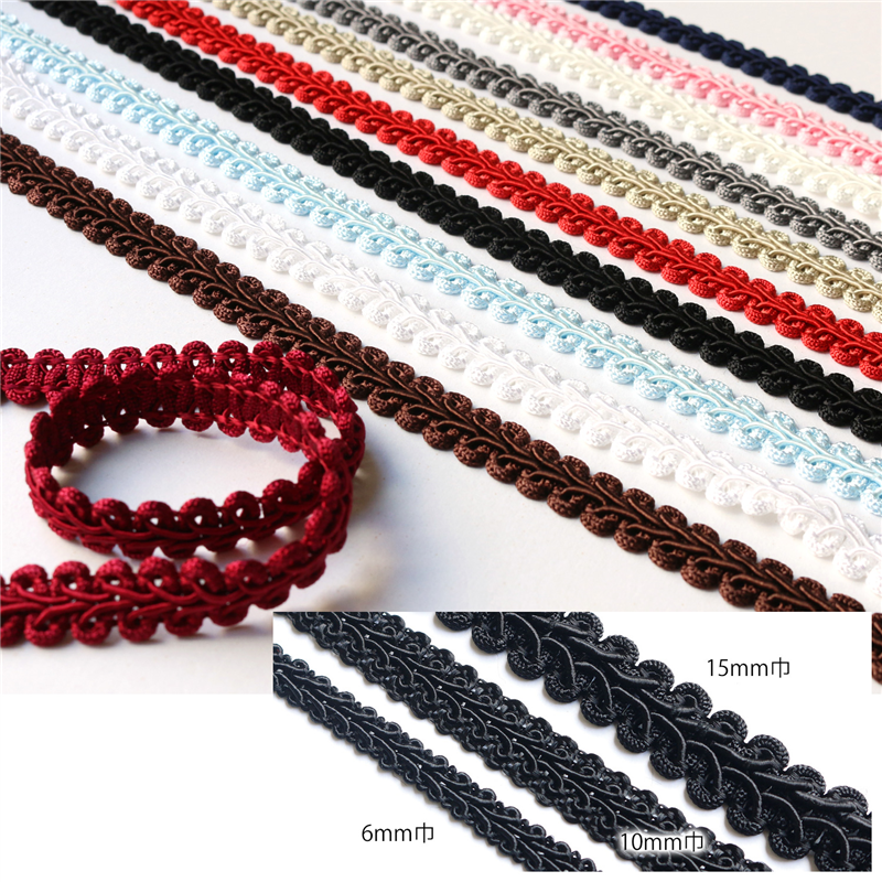 一井商店 アンティーク調ブレード 茶 幅15mm 30m巻 BR2500-48 1巻(ご注文単位1巻)【直送品】