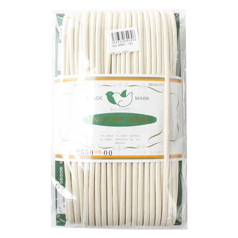 一井商店 ワックスコード 径5mm×30m 生成 CD2550-00 1巻（ご注文単位1巻）【直送品】