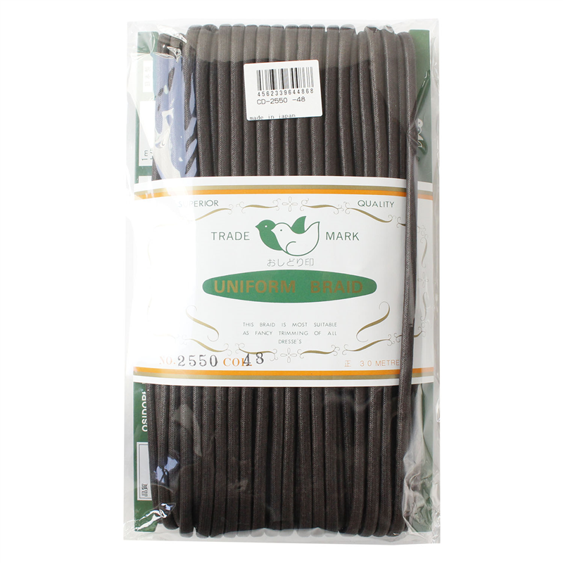 一井商店 ワックスコード 径5mm×30m こげ茶 CD2550-48 1巻（ご注文単位1巻）【直送品】