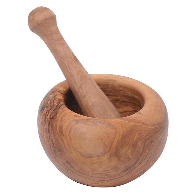 ドリス・オリーブ　ラウンドモルタ＆ペストル 16cm  1個（ご注文単位1個）【直送品】