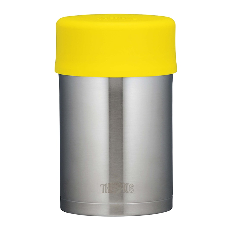 サーモス 真空断熱フードジャー JBN-500 イエロー 1個(ご注文単位1個)【直送品】