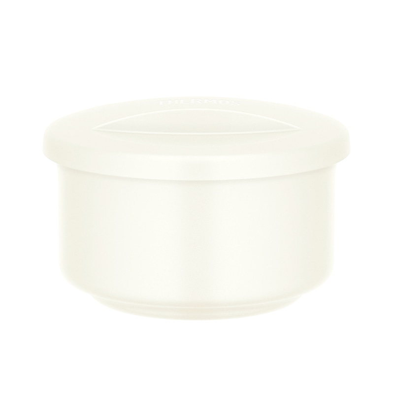 サーモス 真空断熱シャトルジャー 4合 シロ GBM-041 1個（ご注文単位1個）【直送品】