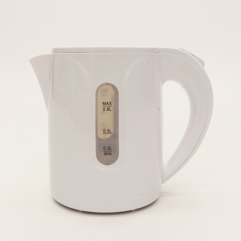 イトウ コンパクトケトル 0.8L ホワイト KTK-08WH 1個（ご注文単位12個）【直送品】