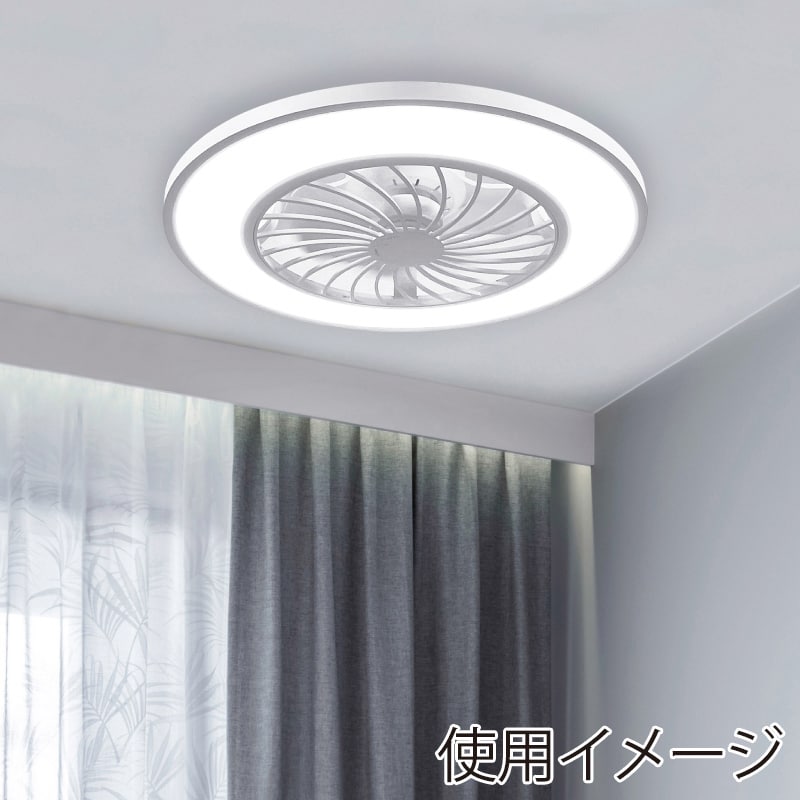 イトウ シーリングファンライト 10畳用 ホワイト HLCF-550WH 1個（ご注文単位2個）【直送品】