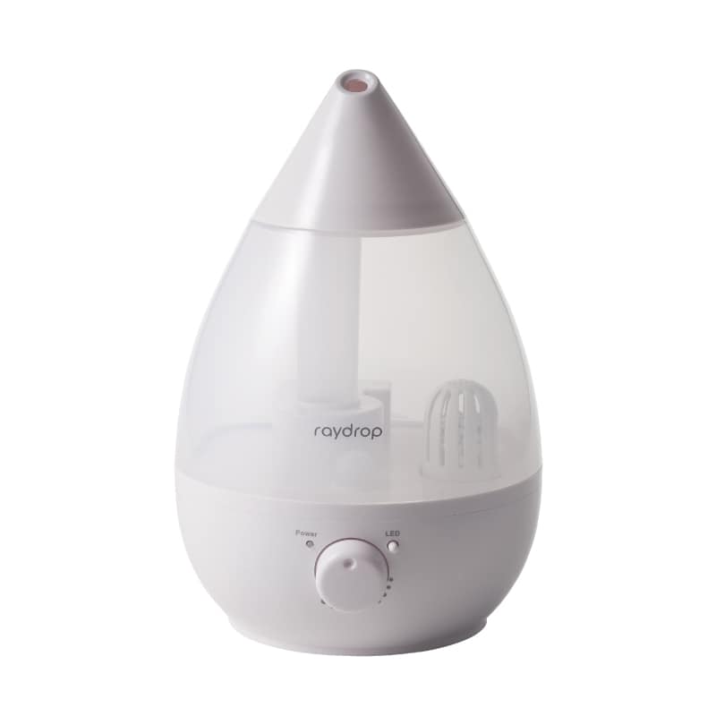 イトウ raydrop 超音波アロマ加湿器 ホワイト KH-207WH 1個（ご注文単位6個）【直送品】