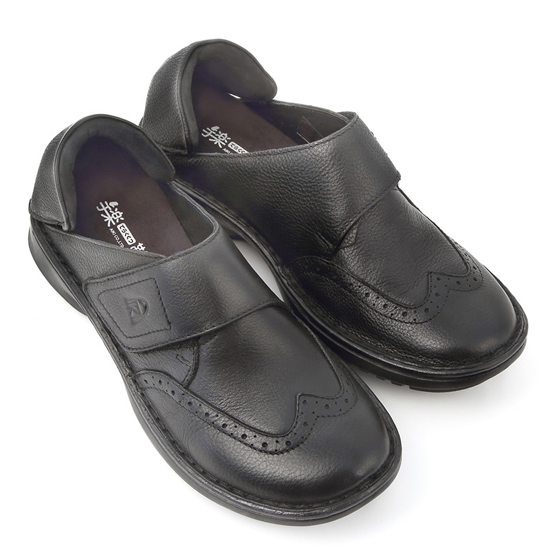 アイキ 手楽靴 女性用 24cm 黒色 1組（ご注文単位1組）【直送品】