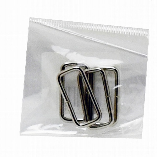 紺屋商事 四角カン シルバー 4個入 00550017 1パック(ご注文単位1パック)【直送品】