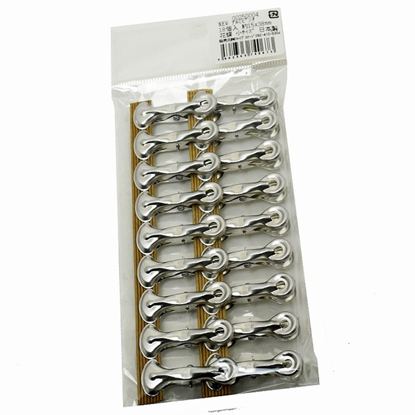 紺屋商事 アルミピンチ 花蝶 小 18個入 00250004 1パック(ご注文単位1パック)【直送品】