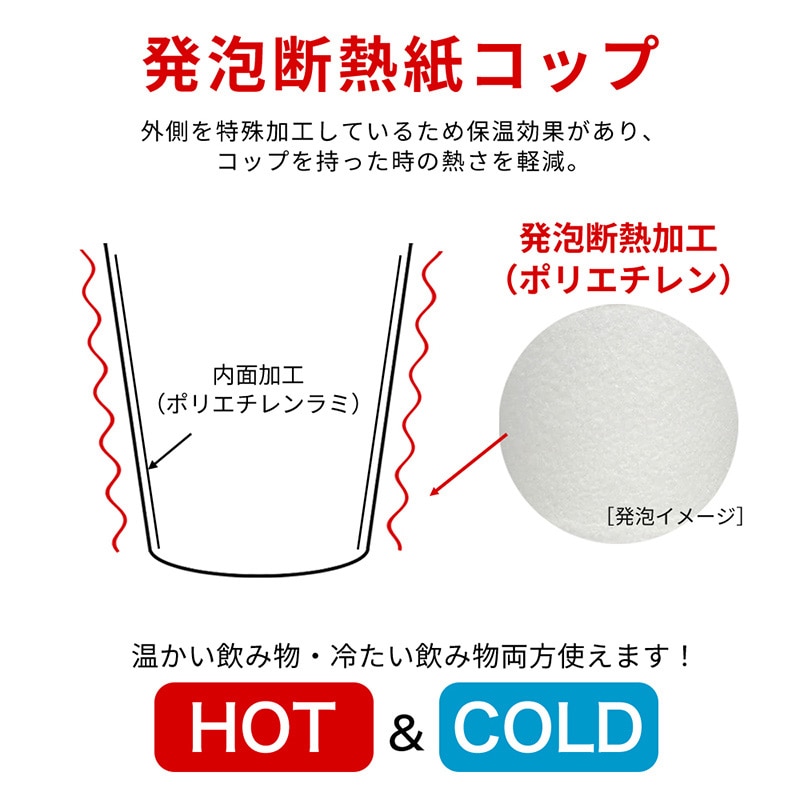 チェーンストリーム 発泡断熱紙コップ 7オンス 1箱(ご注文単位1箱)【直送品】